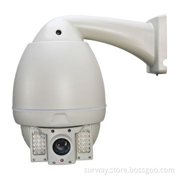IR High-speed Dome Camera with IP66 Waterproof Level and LED Array Technology, 22X Zoom